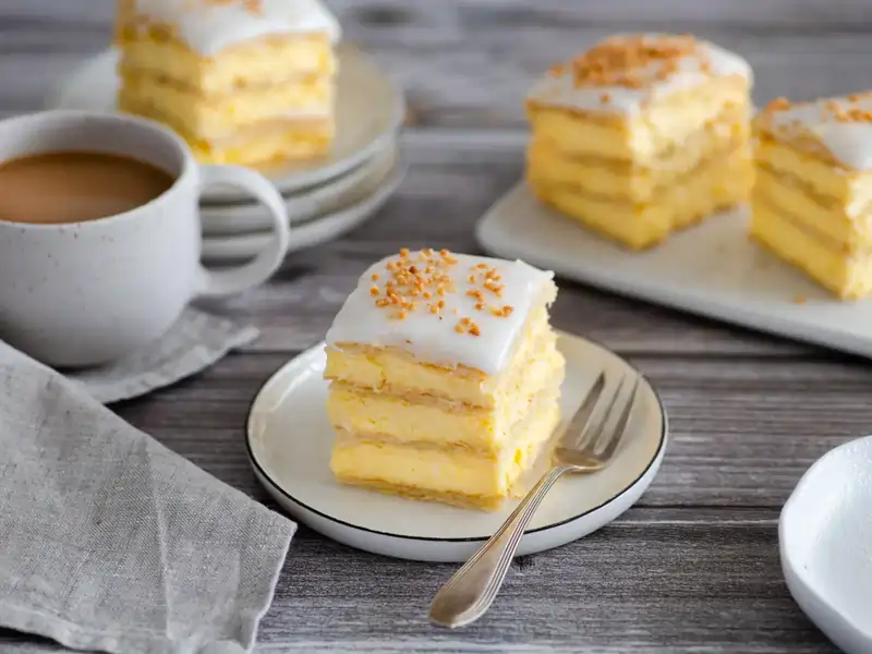 Kremšnite a la millefoglie