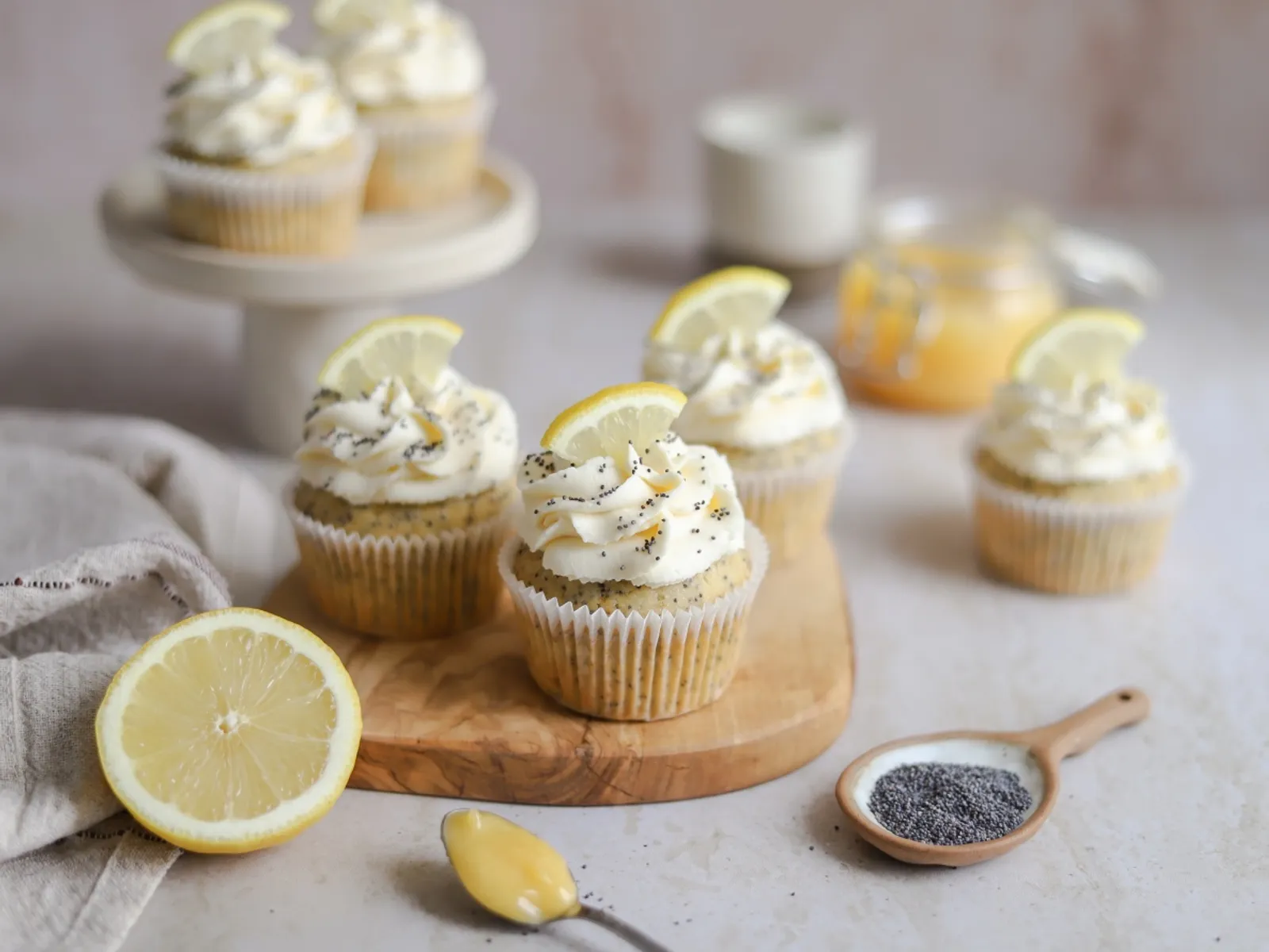 Muffini s makom i limunom